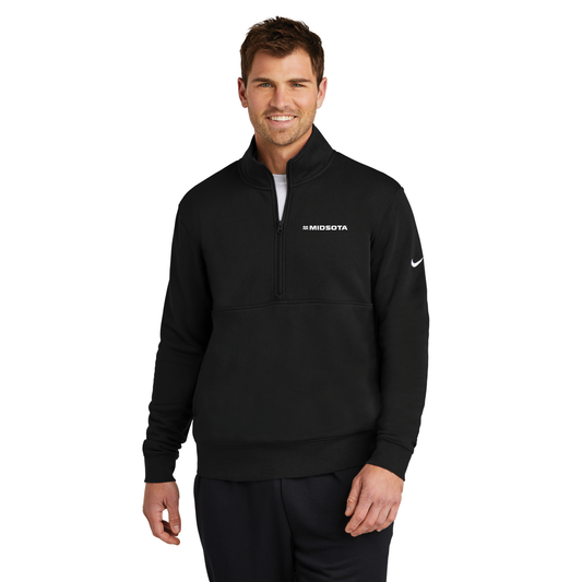 Nike Club Fleece Sleeve Swoosh 1/2-Zip - NKDX6718