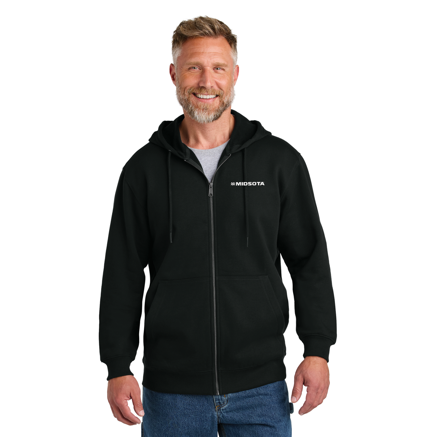 CornerStone® Tough Fleece Full-Zip Hoodie - CSF631