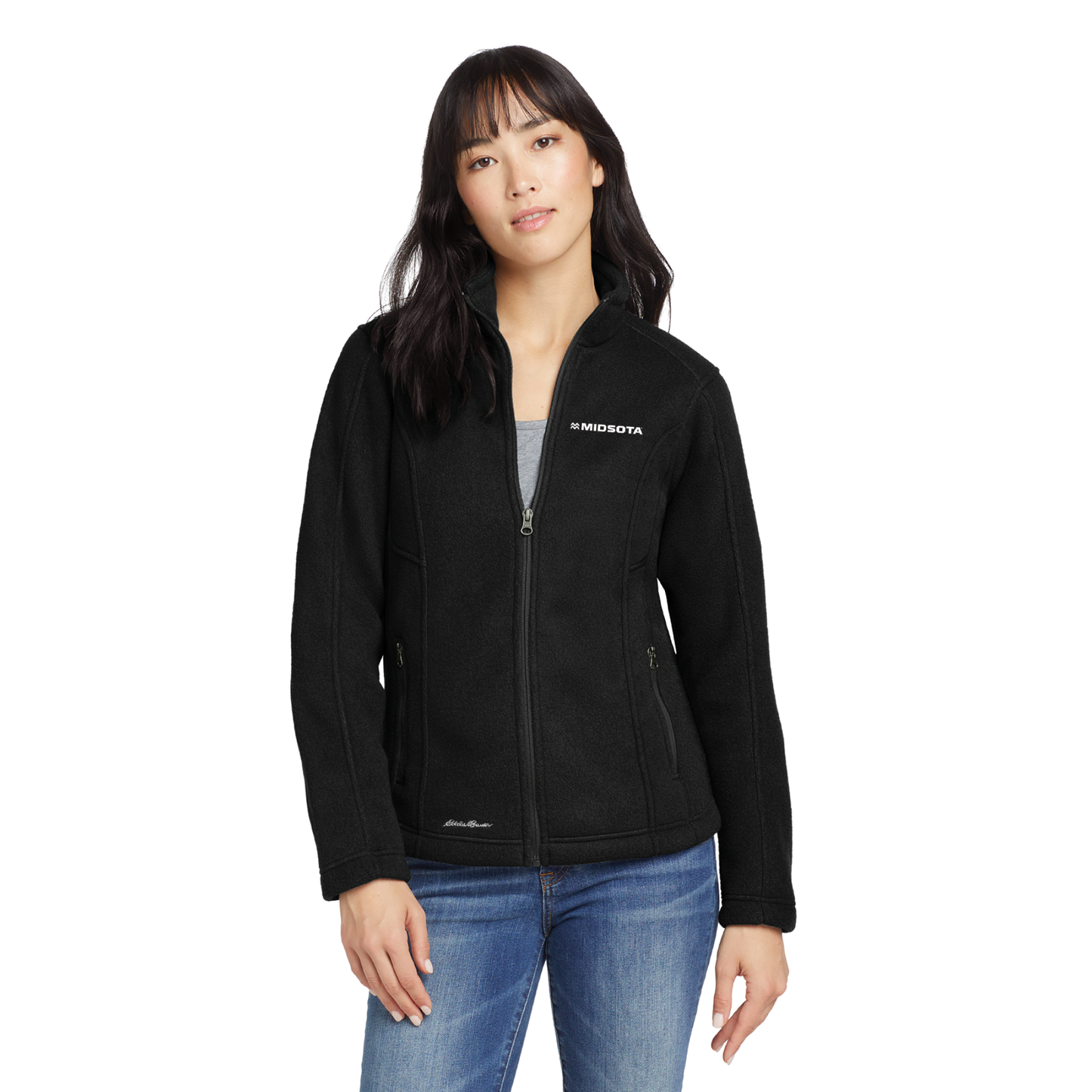 Eddie Bauer® Women's Full-Zip Fleece Jacket - EB201