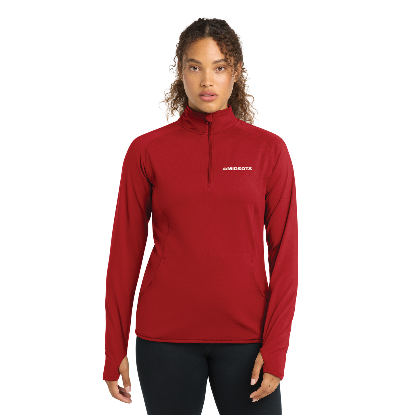 Sport-Tek® Ladies Sport-Wick® Stretch 1/4-Zip Pullover - LST850