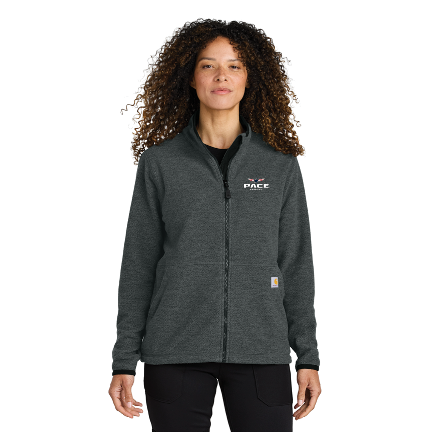 Carhartt® Women’s Textured Full-Zip Fleece Jacket - CT106419
