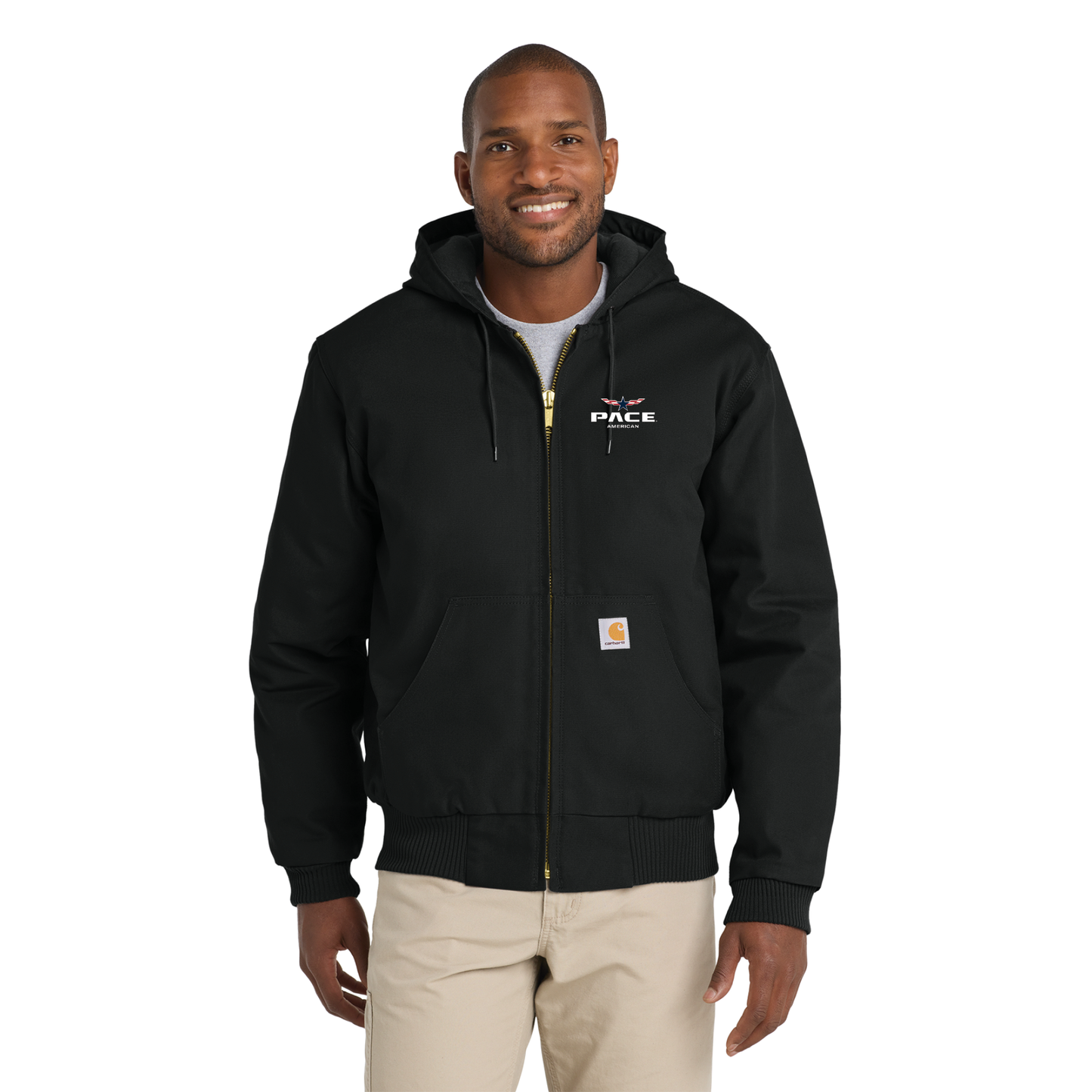 Carhartt® Quilted-Flannel-Lined Duck Active Jac - CT106677