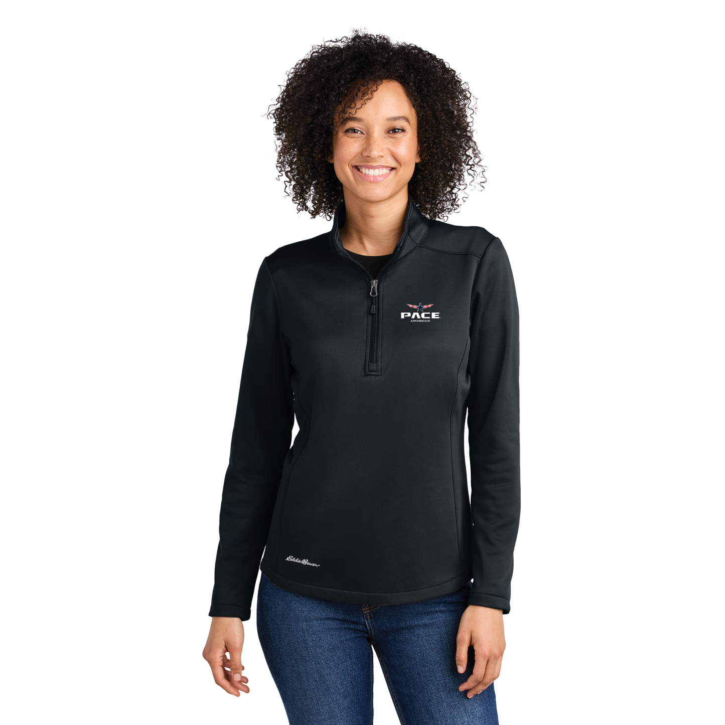 Eddie Bauer® Women's Smooth Mid Layer Fleece 1/2-Zip - EB2370
