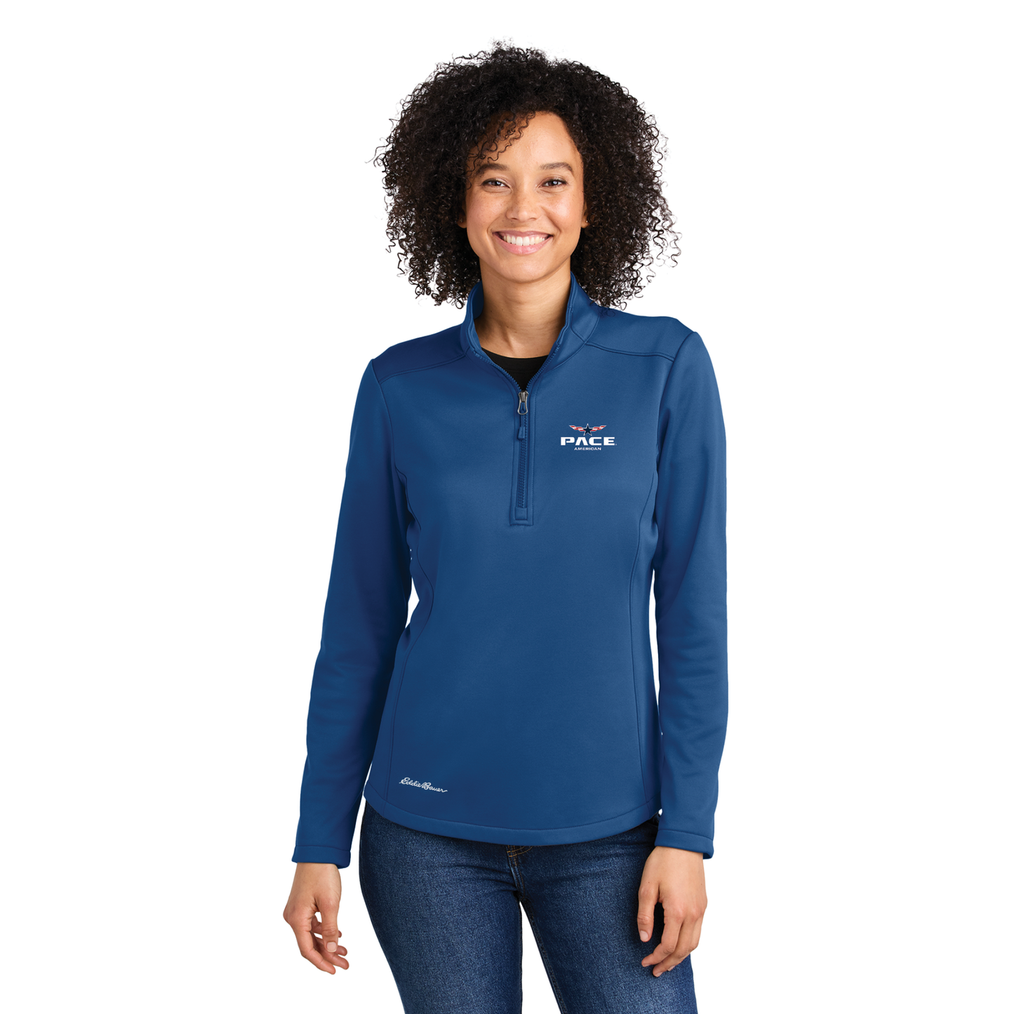 Eddie Bauer® Women's Smooth Mid Layer Fleece 1/2-Zip - EB2370