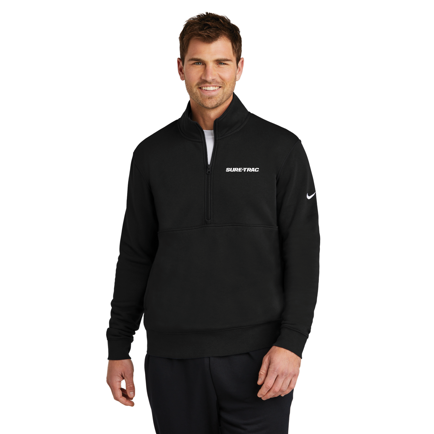 Nike Club Fleece Sleeve Swoosh 1/2-Zip - NKDX6718