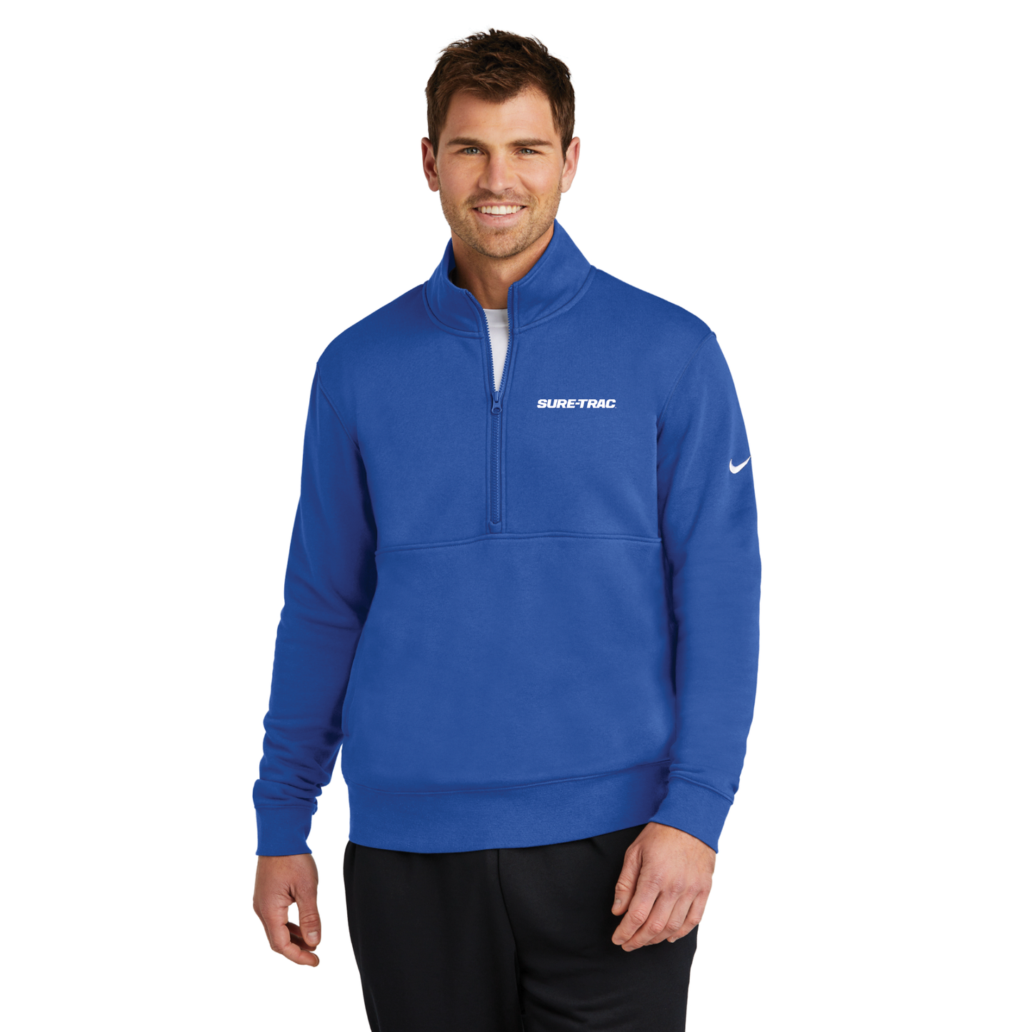 Nike Club Fleece Sleeve Swoosh 1/2-Zip - NKDX6718