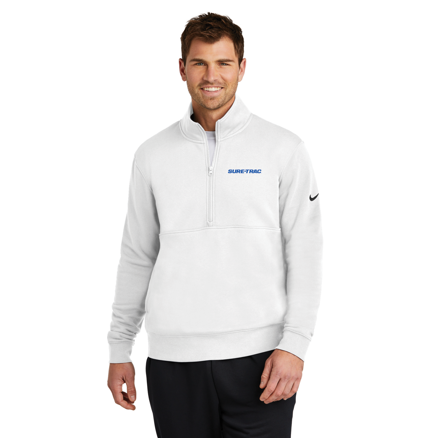 Nike Club Fleece Sleeve Swoosh 1/2-Zip - NKDX6718