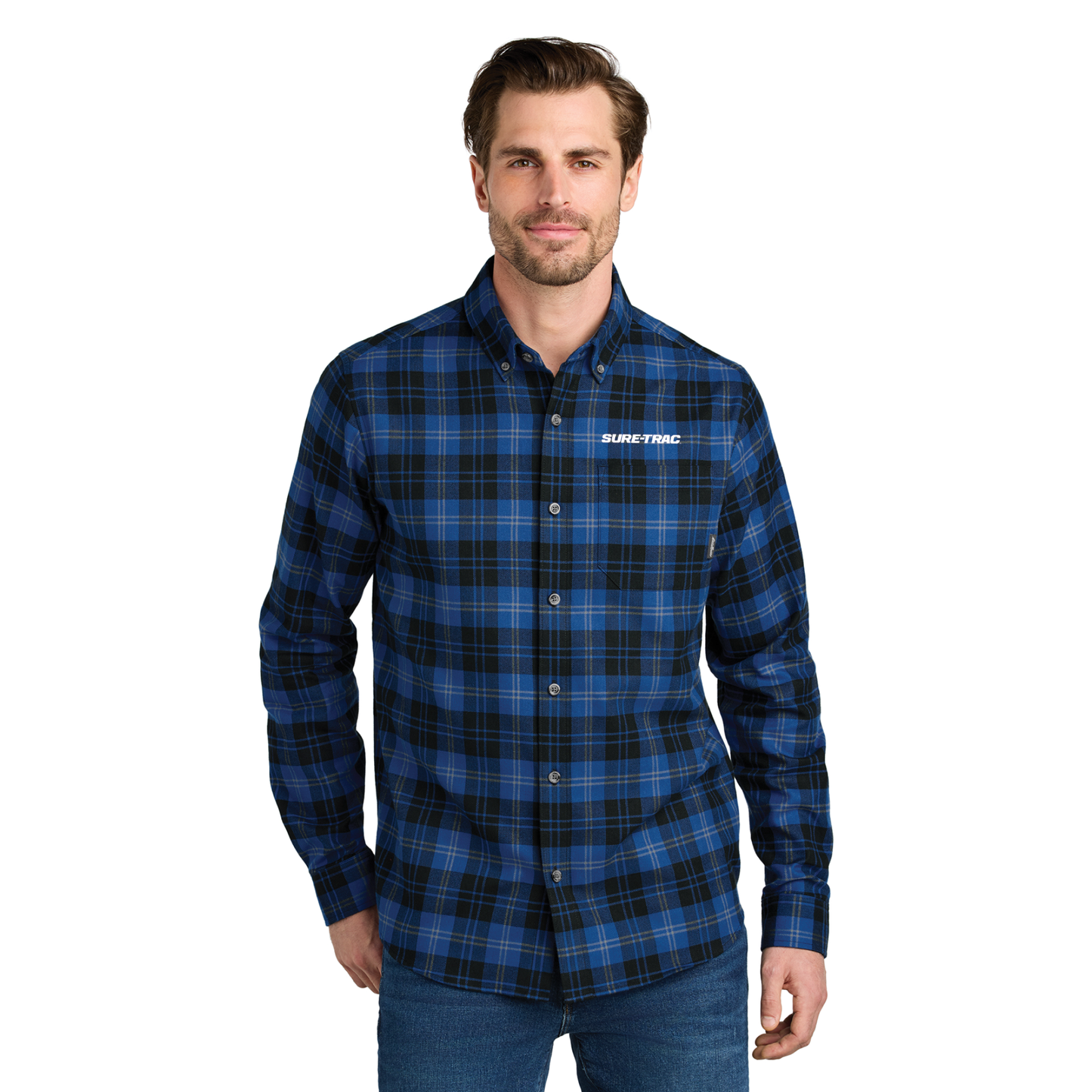 Eddie Bauer® Long Sleeve Favorite Flannel Plaid Shirt - EB610