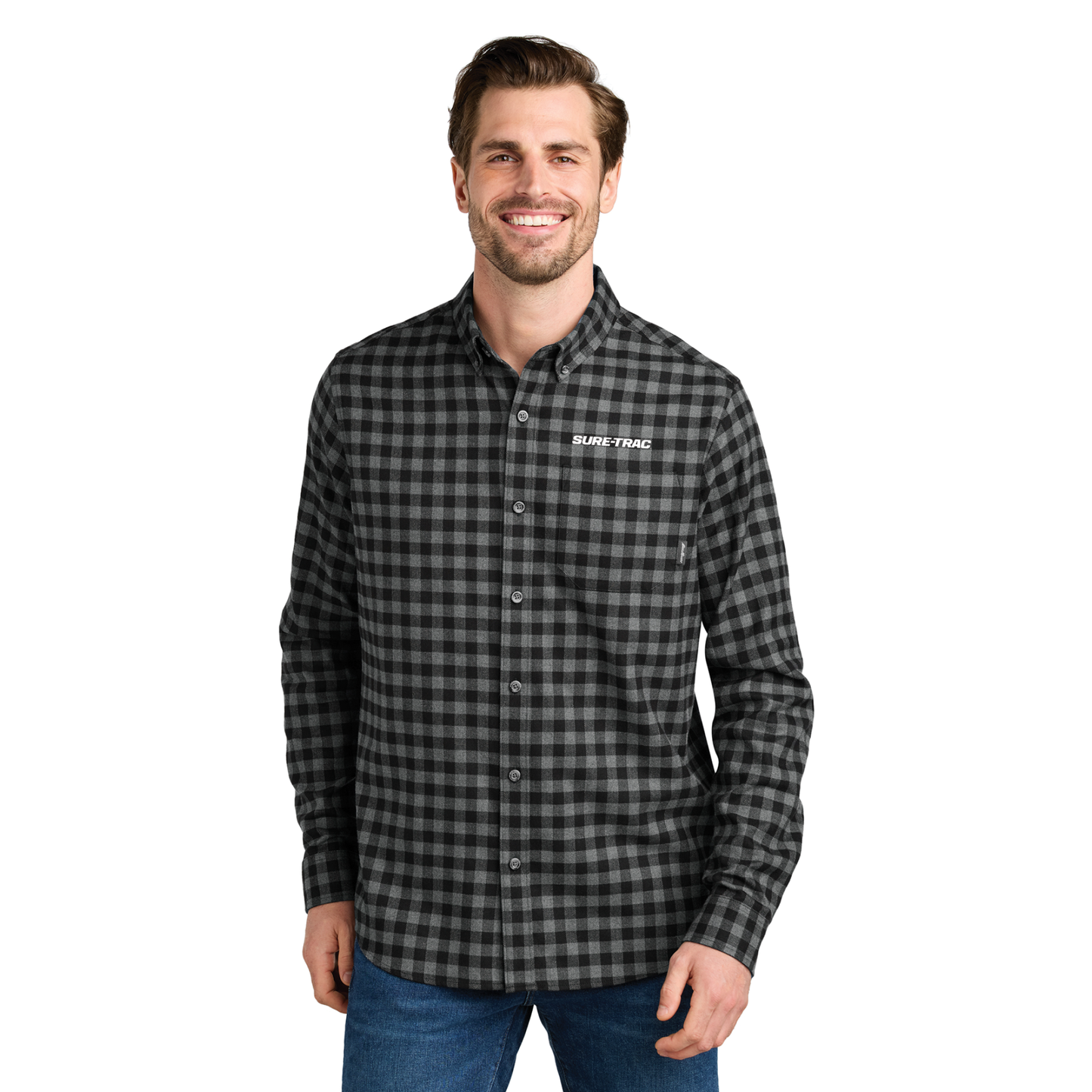 Eddie Bauer® Long Sleeve Favorite Flannel Plaid Shirt - EB610