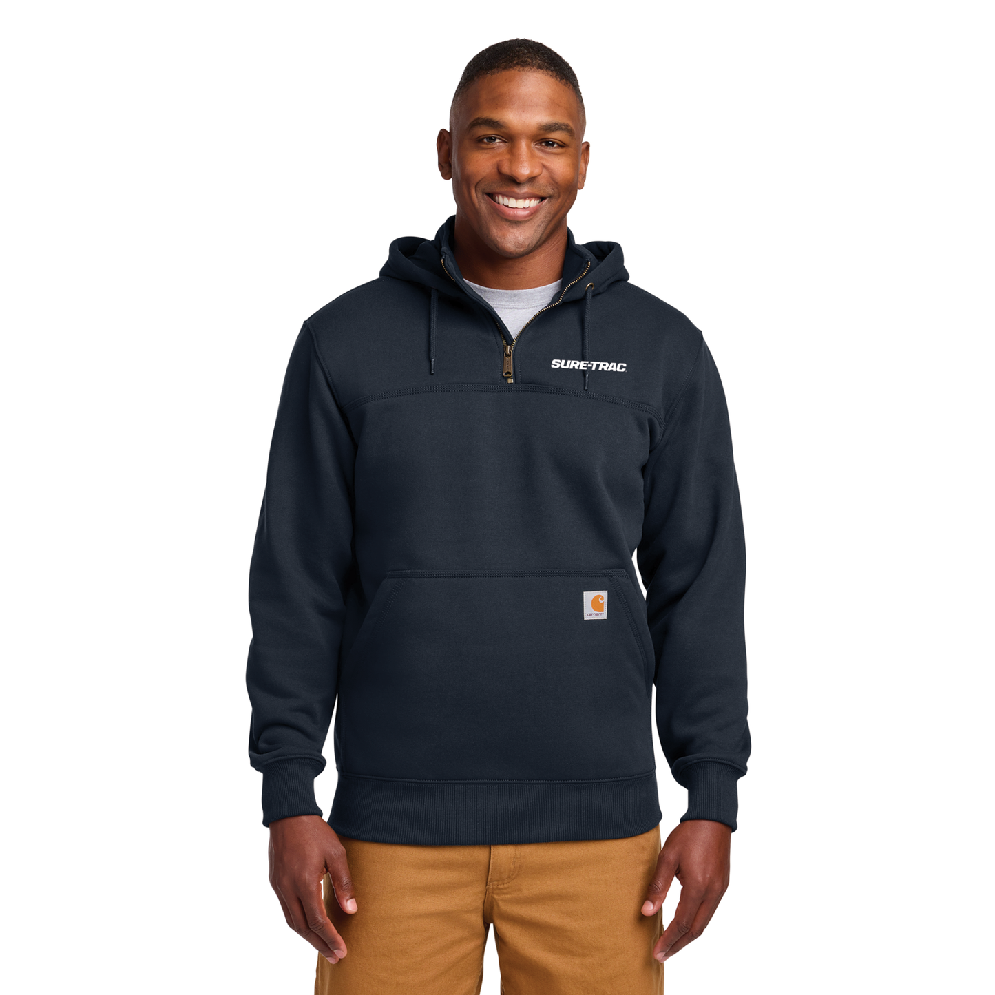 Carhartt® Rain Defender® Paxton Heavyweight Hooded Zip Mock Sweatshirt - CT100617