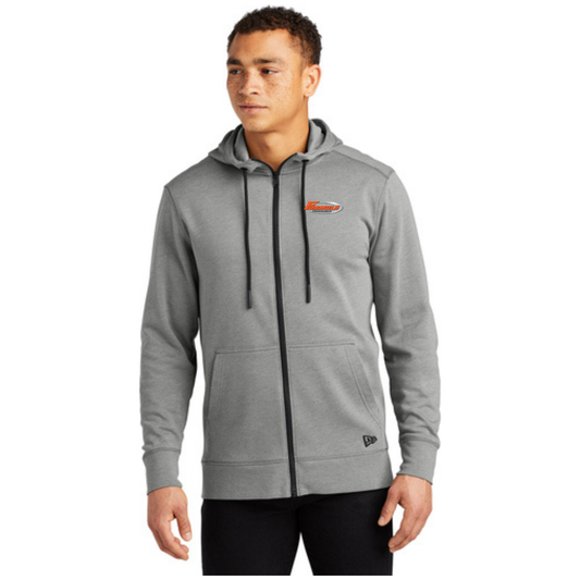 New Era® Tri-Blend Fleece Full-Zip Hoodie - NEA511