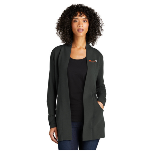 Port Authority® Ladies Microterry Cardigan - LK825