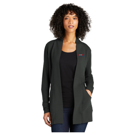 Port Authority® Ladies Microterry Cardigan - LK825