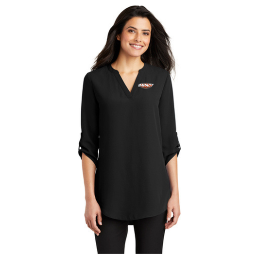 Port Authority ® Ladies 3/4-Sleeve Tunic Blouse - LW701