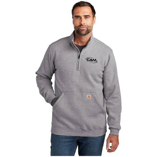 Carhartt® Midweight 1/4-Zip Mock Neck Sweatshirt - CT105294
