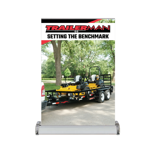 Mini Retractable Banner - 9" x 13"