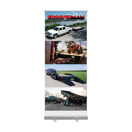 Retractable Banner - 33" x 80"