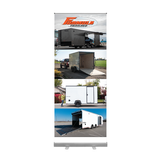 Retractable Banner - 33" x 80"