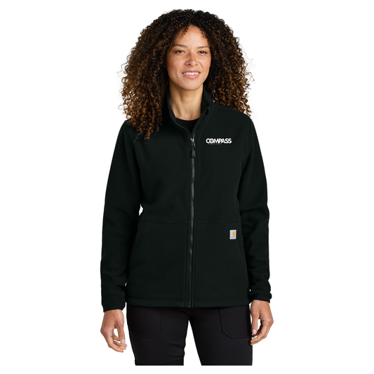 Carhartt® Women’s Textured Full-Zip Fleece Jacket - CT106419