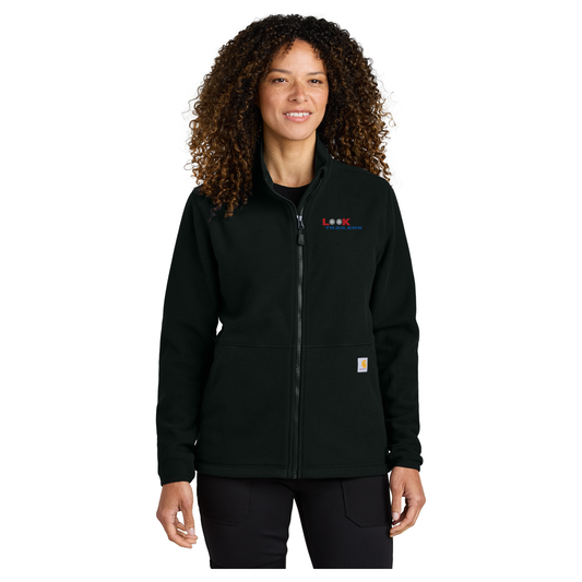 Carhartt® Women’s Textured Full-Zip Fleece Jacket - CT106419